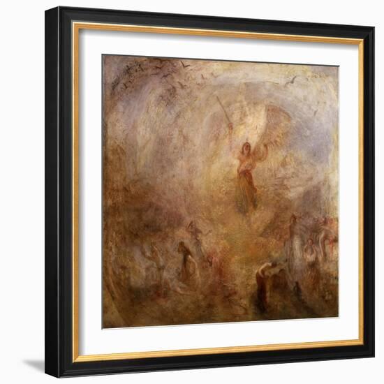 The Angel Standing in the Sun-J. M. W. Turner-Framed Giclee Print