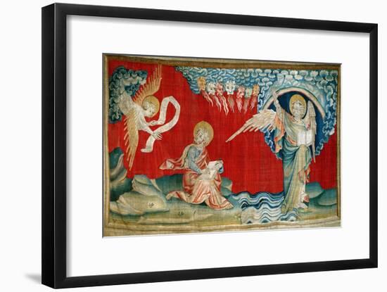 The Angel with an Open Book, No.27 from "The Apocalypse of Angers," 1373-87-Nicolas Bataille-Framed Giclee Print