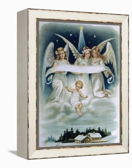 The Angels' Message-null-Framed Premier Image Canvas