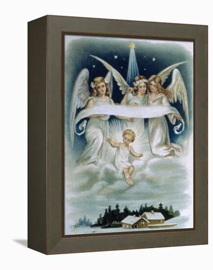 The Angels' Message-null-Framed Premier Image Canvas