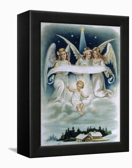 The Angels' Message-null-Framed Premier Image Canvas