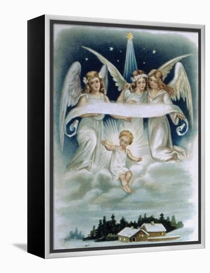 The Angels' Message-null-Framed Premier Image Canvas