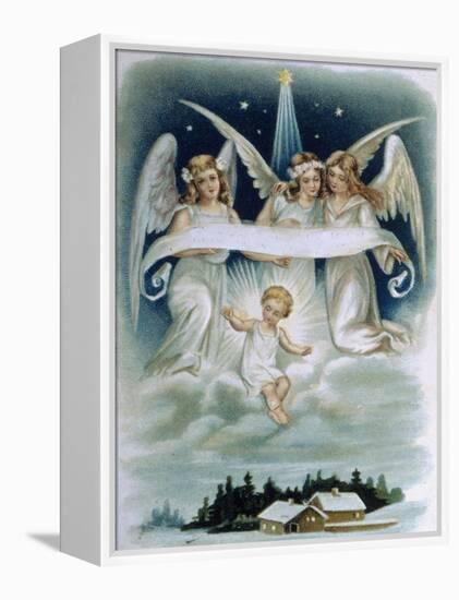 The Angels' Message-null-Framed Premier Image Canvas