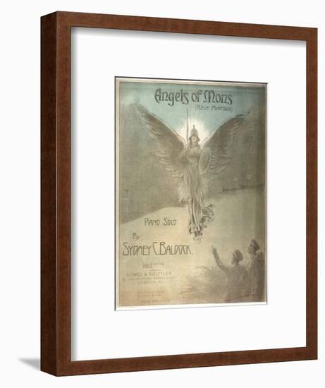 The Angels of Mons, Music Inspired by the Rumour of Angelic Intervention in the Fighting-null-Framed Art Print