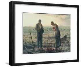The Angelus, c.1857-59-Jean-François Millet-Framed Giclee Print