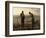 The Angelus (L'Angélus)-Jean-Fran?ois Millet-Framed Premium Giclee Print