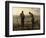 The Angelus (L'Angélus)-Jean-Fran?ois Millet-Framed Premium Giclee Print