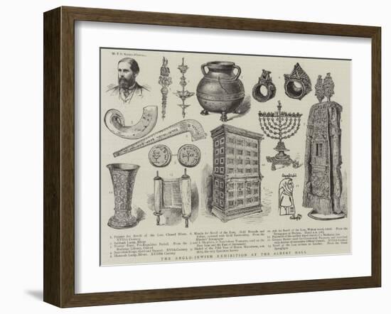 The Anglo-Jewish Exhibition at the Albert Hall-null-Framed Giclee Print