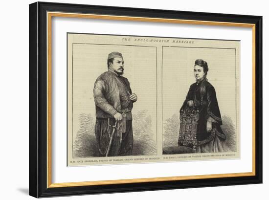 The Anglo-Moorish Marriage-null-Framed Giclee Print