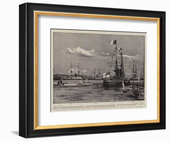 The Anglo-Portuguese Entente-Charles Edward Dixon-Framed Premium Giclee Print