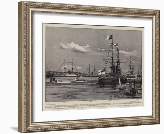 The Anglo-Portuguese Entente-Charles Edward Dixon-Framed Giclee Print