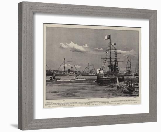 The Anglo-Portuguese Entente-Charles Edward Dixon-Framed Giclee Print