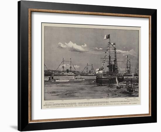 The Anglo-Portuguese Entente-Charles Edward Dixon-Framed Giclee Print