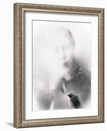 The angry bird...-Gilbert Claes-Framed Giclee Print