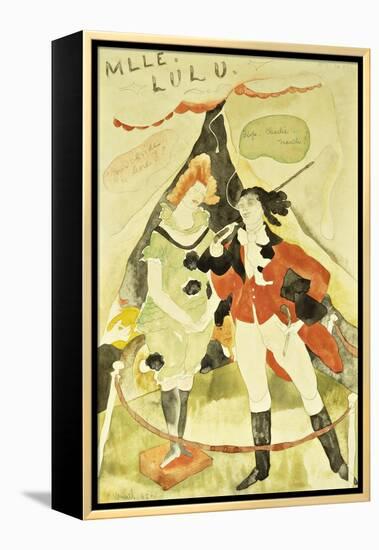 The Animal Tamer Presents-Charles Demuth-Framed Premier Image Canvas