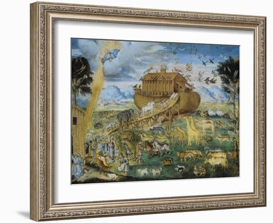 The Animals Enter Noah's Ark-null-Framed Giclee Print