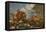 The Animals Entering Noahs Ark by Giovanni Benedetto Castiglione-Giovanni Benedetto Castiglione-Framed Premier Image Canvas
