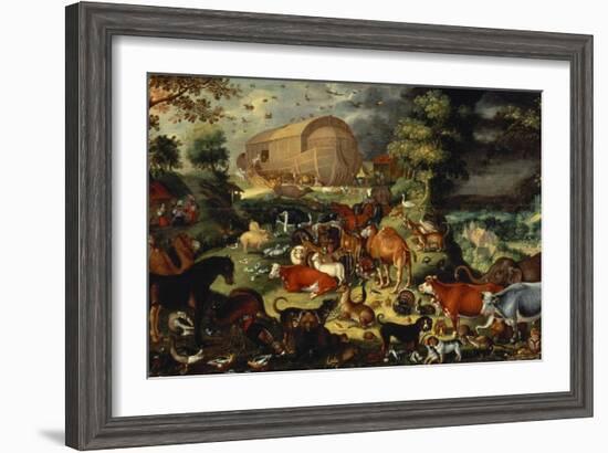 The Animals Entering the Ark-Jacob II Savery-Framed Giclee Print