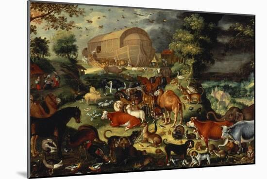 The Animals Entering the Ark-Jacob II Savery-Mounted Giclee Print