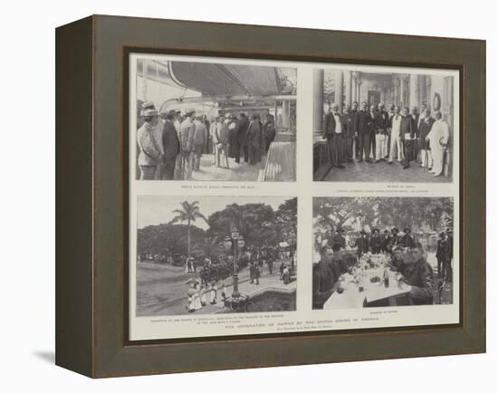 The Annexation of Hawaii by the United States of America-null-Framed Premier Image Canvas