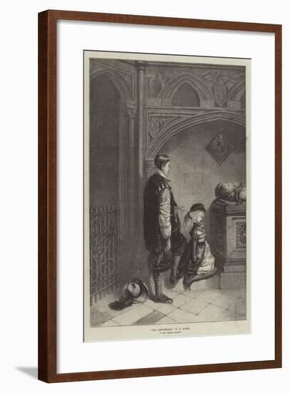 The Anniversary, in the French Gallery-null-Framed Giclee Print