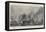 The Anniversary of Trafalgar, the Battle of Trafalgar, 21 October 1805-null-Framed Premier Image Canvas