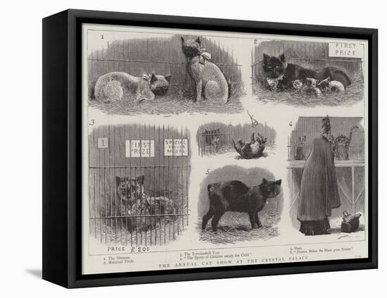 The Annual Cat Show at the Crystal Palace-null-Framed Premier Image Canvas