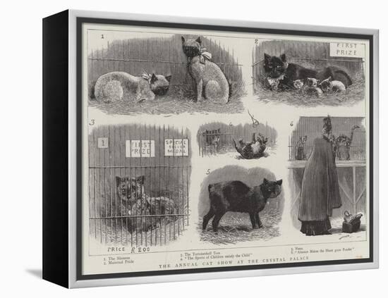 The Annual Cat Show at the Crystal Palace-null-Framed Premier Image Canvas