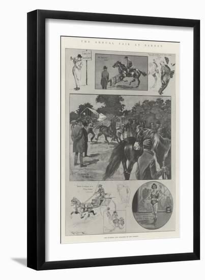 The Annual Fair at Barnet-Ralph Cleaver-Framed Giclee Print