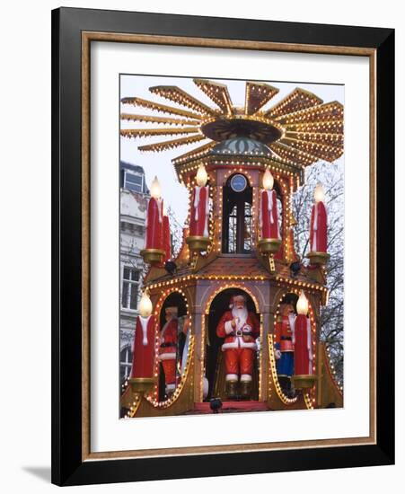 The Annual Frankfurt Christmas Market, Birmingham, West Midlands, England, United Kingdom, Europe-Ethel Davies-Framed Photographic Print