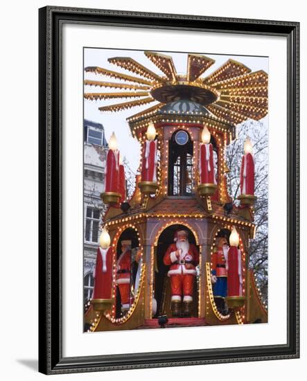 The Annual Frankfurt Christmas Market, Birmingham, West Midlands, England, United Kingdom, Europe-Ethel Davies-Framed Photographic Print