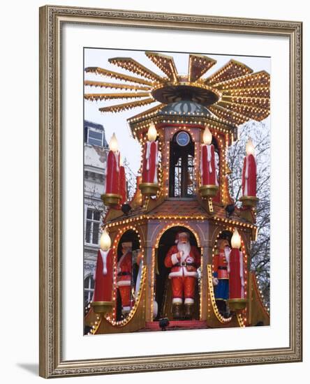 The Annual Frankfurt Christmas Market, Birmingham, West Midlands, England, United Kingdom, Europe-Ethel Davies-Framed Photographic Print