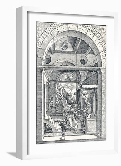 The Annuciation, 1506-Albrecht Dürer-Framed Giclee Print