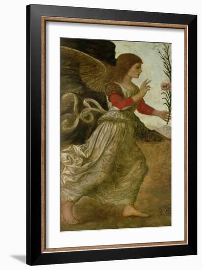 The Annunciating Angel Gabriel-Melozzo da Forlí-Framed Giclee Print