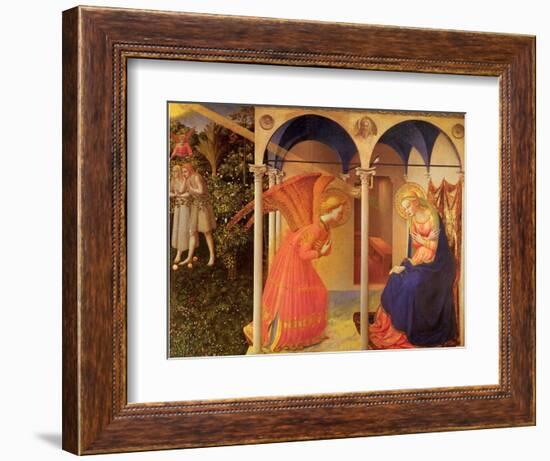 The Annunciation, 1400-Fra Angelico-Framed Giclee Print