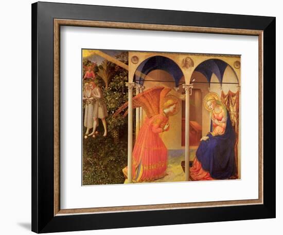 The Annunciation, 1400-Fra Angelico-Framed Giclee Print