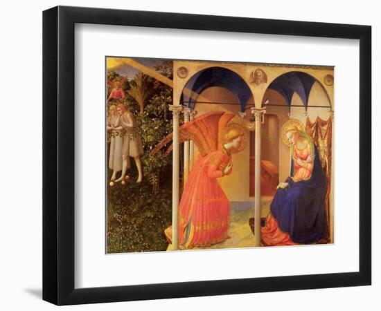 The Annunciation, 1400-Fra Angelico-Framed Giclee Print