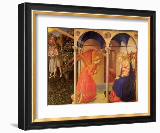 The Annunciation, 1400-Fra Angelico-Framed Giclee Print