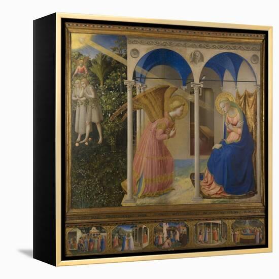 The Annunciation, 1425-8-Fra Angelico-Framed Premier Image Canvas