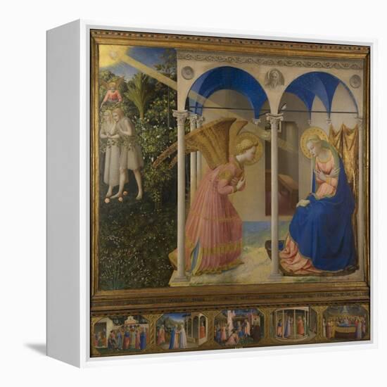 The Annunciation, 1425-8-Fra Angelico-Framed Premier Image Canvas