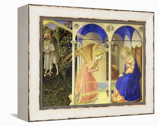 The Annunciation, 1426-1428-Fra Angelico-Framed Premier Image Canvas