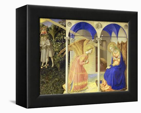 The Annunciation, 1426-1428-Fra Angelico-Framed Premier Image Canvas