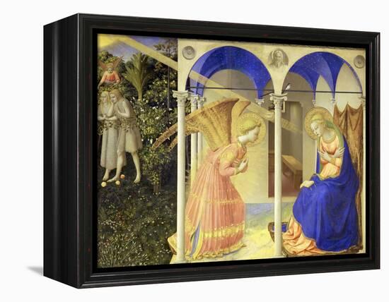 The Annunciation, 1426-1428-Fra Angelico-Framed Premier Image Canvas