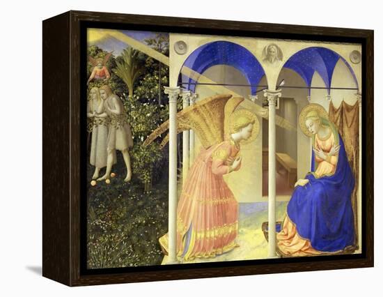 The Annunciation, 1426-1428-Fra Angelico-Framed Premier Image Canvas