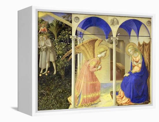 The Annunciation, 1426-1428-Fra Angelico-Framed Premier Image Canvas