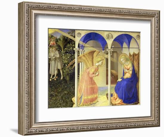 The Annunciation, 1426-1428-Fra Angelico-Framed Giclee Print