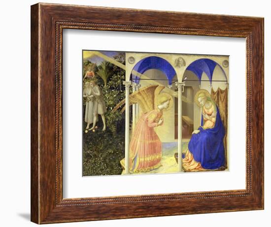 The Annunciation, 1426-1428-Fra Angelico-Framed Giclee Print