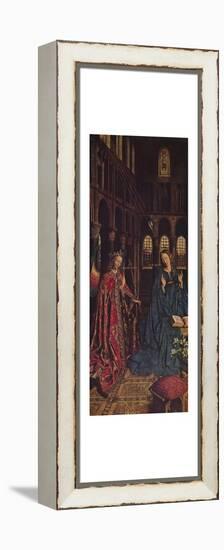 'The Annunciation', 1434-1436-Jan van Eyck-Framed Premier Image Canvas