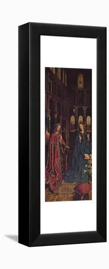 'The Annunciation', 1434-1436-Jan van Eyck-Framed Premier Image Canvas