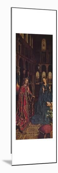 'The Annunciation', 1434-1436-Jan van Eyck-Mounted Giclee Print